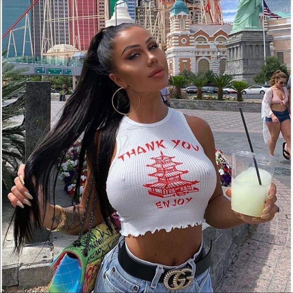Sexy Summer Crop Top Tanks Shirts